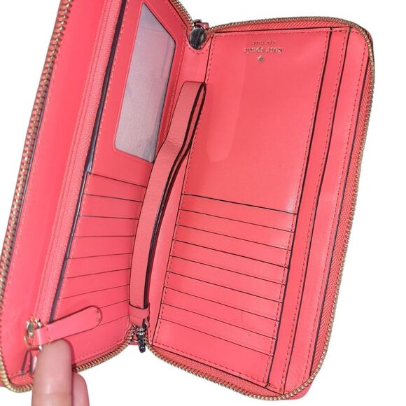 Kate Spade Pink Continental Wallet - Picture 5 of 6